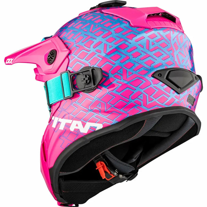 CKX Titan Original Roar Trail and Backcountry Helmet with 210° Goggles