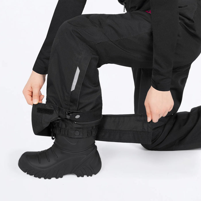 FXR Child Clutch Pant 2027 - Black/Razz, view 7