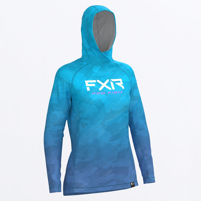 FXR Womens Derby Air UPF Pullover Hoodie