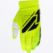 FXR Youth Reflex MX Glove 2025 - HiVis/Lime/Black, front view