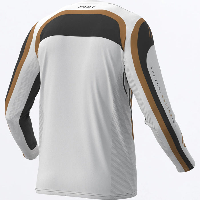 FXR Youth Podium MX Jersey 2027 - Asphalt/White/Gum, view 2