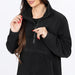 FXR Womens Aspen 1/4 Zip Fleece - Black, view 4