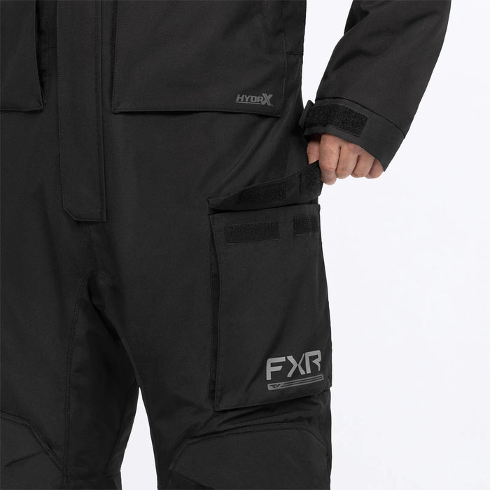 FXR Mens Evolution F.A.S.T. Insulated Monosuit - Black, view 6