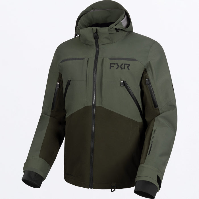 FXR Mens Uninsulated Ridge Pro Trilaminate Jacket