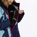 FXR Womens Cold Cross CX Lite Monosuit 2027 - Midnight/Maui/Razz, view 12