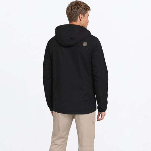 FXR Mens Roughneck Canvas Jacket - Black, view 2