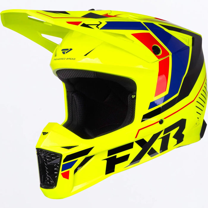 FXR Apex MX MIPS Helmet - Voltage, front view