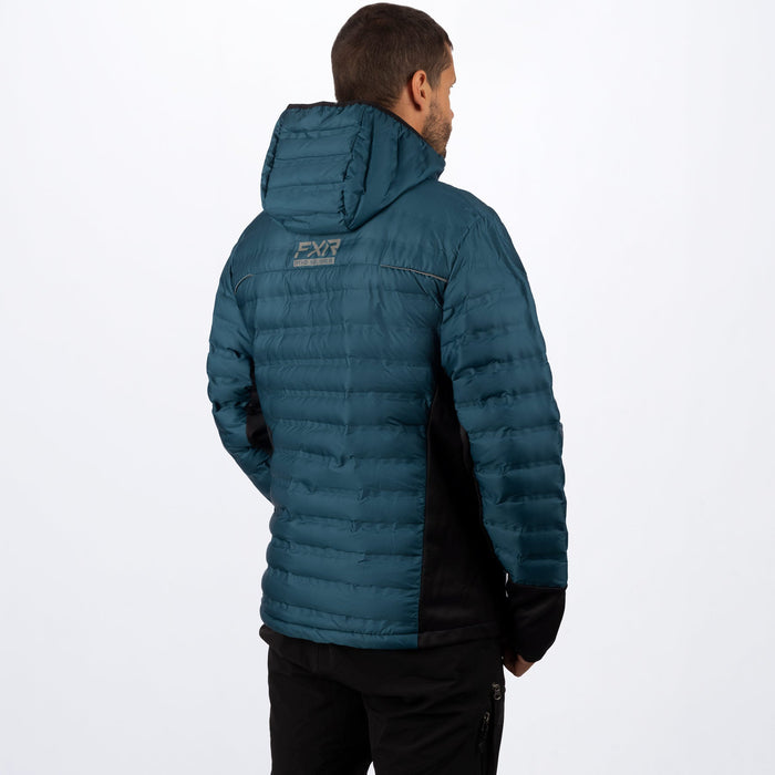 FXR Mens Podium Hybrid Quilted Hoodie