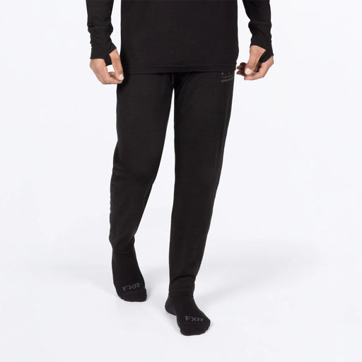 FXR Mens Tenacious Merino Pant 2027 - Black, front view