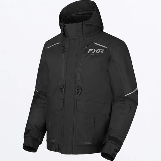 FXR Mens Excursion FX Jacket - Black, front view