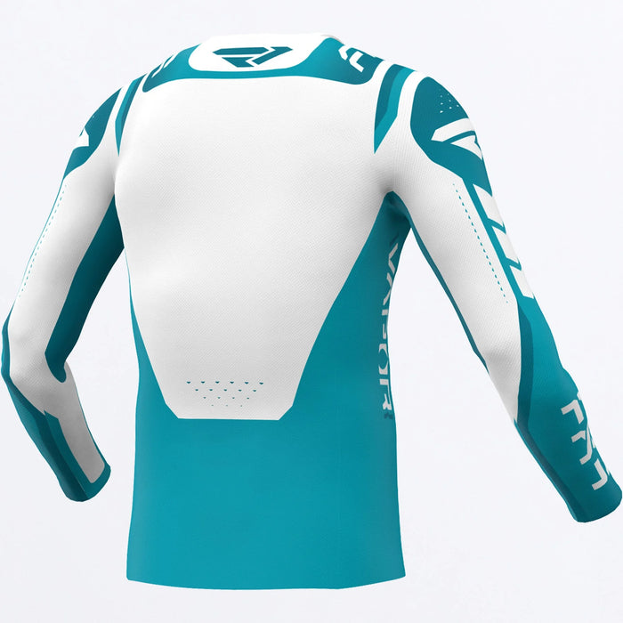 FXR Vapor Air MX Jersey 2025 - Reef White, view 2