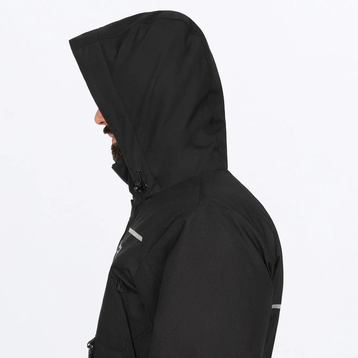 FXR Mens Evolution F.A.S.T. Insulated Monosuit - Black, view 11