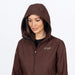 FXR Womens Hydrogen Softshell Jacket 2027 - Dark Cedar/Sand, view 5