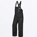 FXR Womens Excursion FX Bib Pant - Black, front view