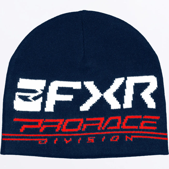 FXR Race Division Beanie - Navy/Red, view 2