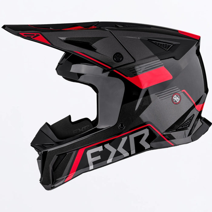 FXR Apex Snow Helmet - Red, view 2