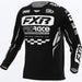 FXR Clutch Pro MX Jersey 2027 - Black/White, front view