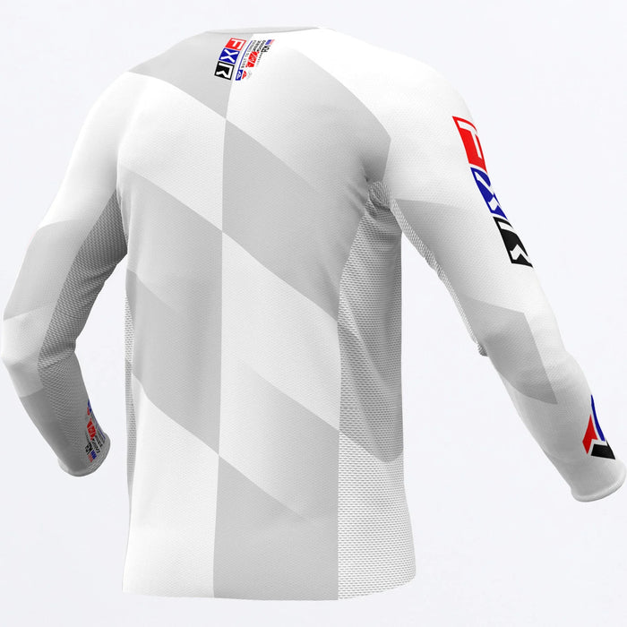 FXR Revo Daytona LE MX Jersey - White/Grey, view 3