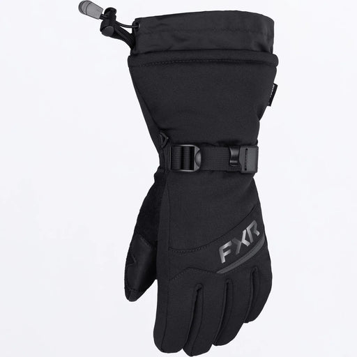 FXR Youth Helix Race Glove 2027 - Black, front view