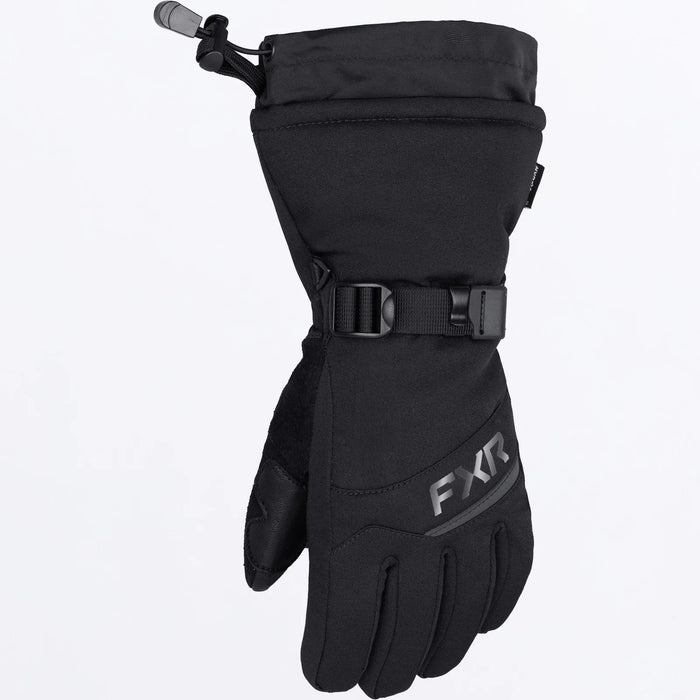 FXR Youth Helix Race Glove 2027 - Black, front view