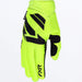 FXR Youth Reflex MX Glove 2027 - HiVis/Black, front view