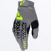FXR Reflex Dual MX Glove 2027 - Grey/HiVis, front view
