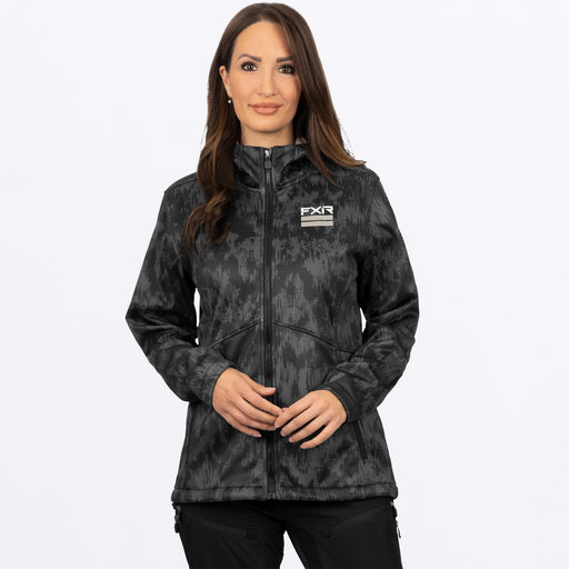 FXR Womens Ridge Softshell Hoodie