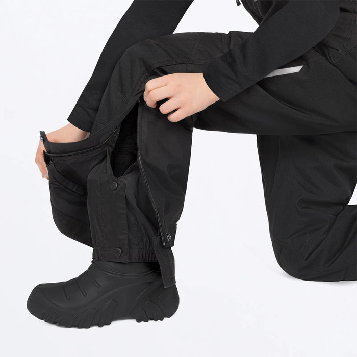 FXR Youth Excursion FX Bib Pant - Black, view 6