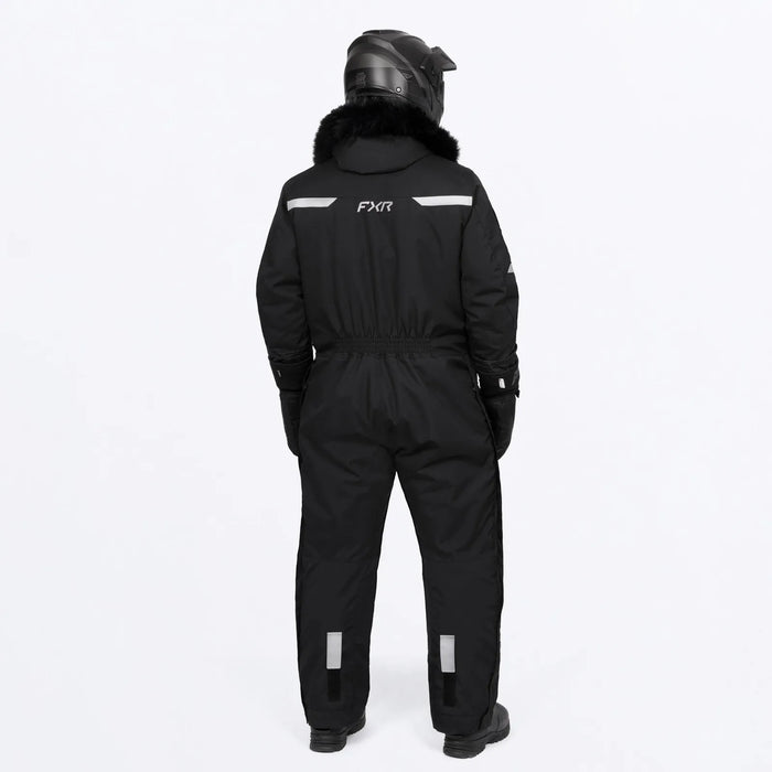 FXR Svalbard F.A.S.T. Insulated Monosuit - Black, view 3