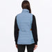 FXR Womens Phoenix Windproof Quilted Vest - Steel/Copper, view 2