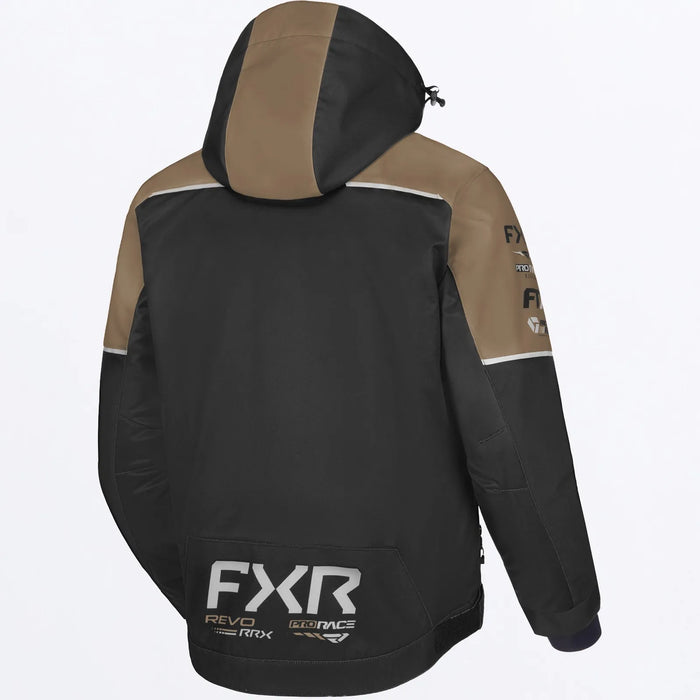 FXR Mens Revo RRX 2-in-1 Jacket - Blk/Canvas, view 2