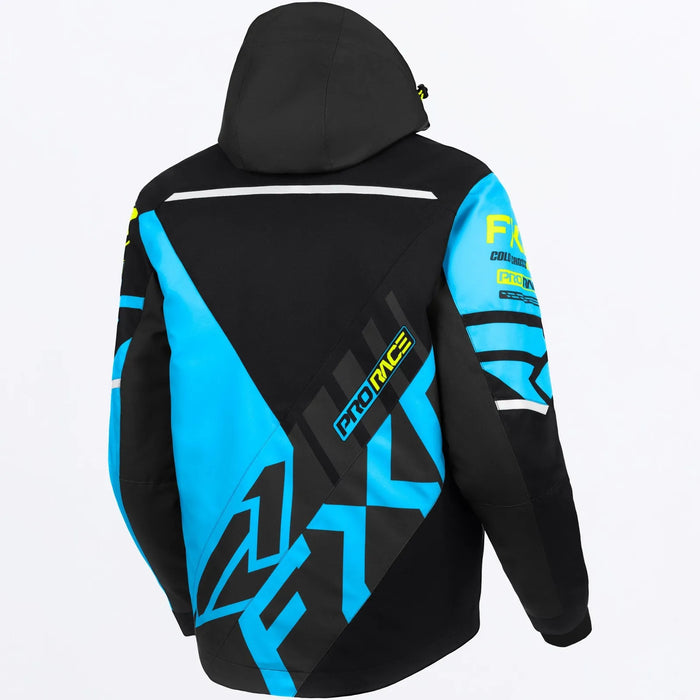 FXR Mens Cold Cross CX Jacket - Blue/HiVis/Black, view 2