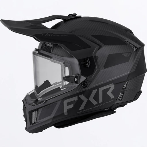 FXR Clutch X Pro Carbon Helmet 2027 - Black Ops, view 2