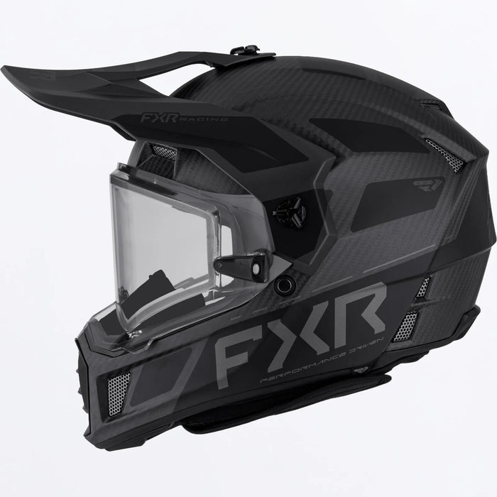 FXR Clutch X Pro Carbon Helmet 2027 - Black Ops, view 2