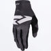 FXR Pro-Fit Air MX Glove 2027 - Black/Grey, front view