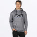 FXR Mens Hydrogen Tech Pullover Hoodie - Char/Cobalt, front view