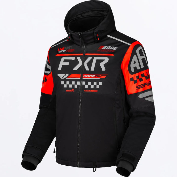 FXR Mens Podium Jacket - Red, front view