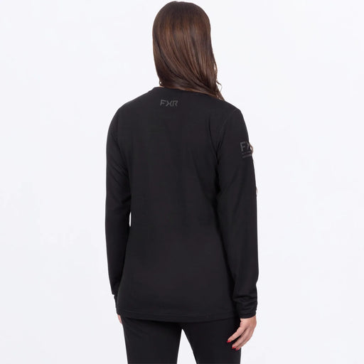 FXR Womens Surge Bamboo Longsleeve - Black, view 2
