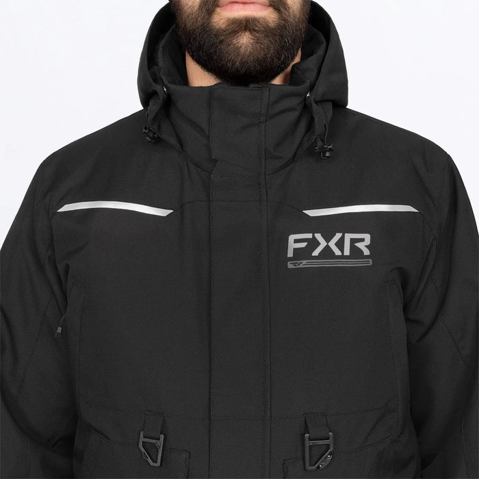 FXR Mens Evolution F.A.S.T. Insulated Monosuit - Black, view 3
