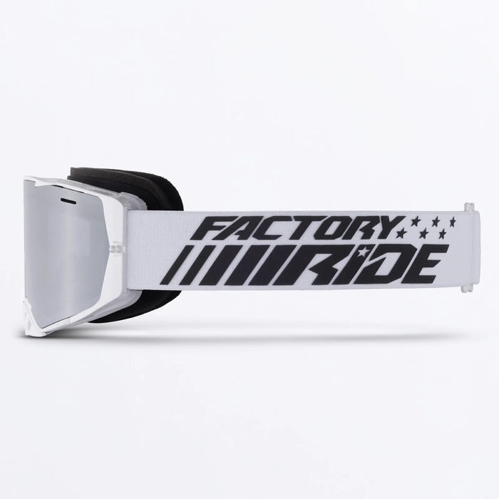 FXR FXR Factory Ride Goggle - White, view 2