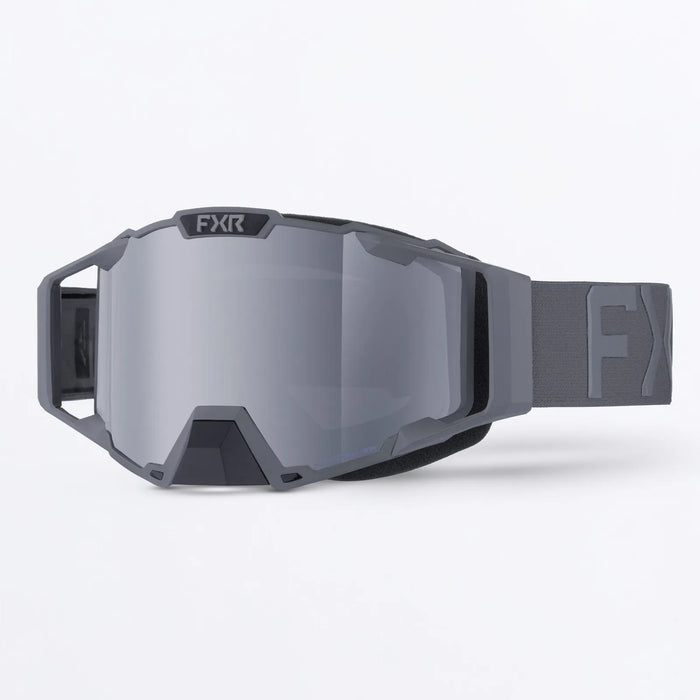 FXR Pilot Goggle 2027 - Grey, front view