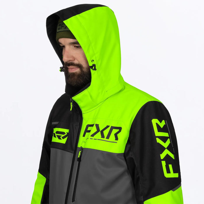 FXR Mens Revo Lite Monosuit - Lime/Ti/Black, view 4