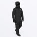 FXR Mens Evolution F.A.S.T. Insulated Monosuit - Black, front view