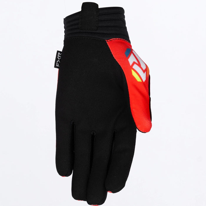 FXR Apex MX Glove - Red/Black, view 2