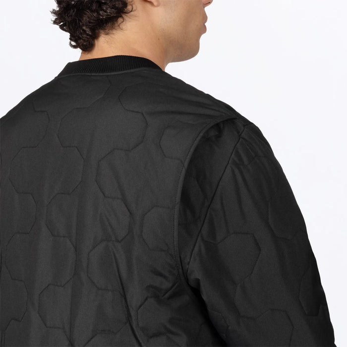 FXR Mens Rig Quilted Jacket - Black, view 4