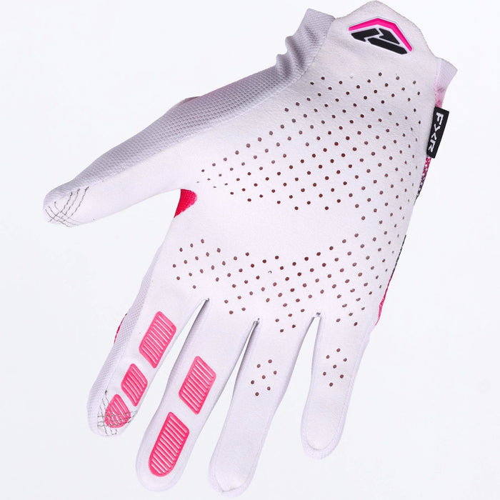 FXR Pro-Fit Air MX Glove 2027 - Razz/White, view 2