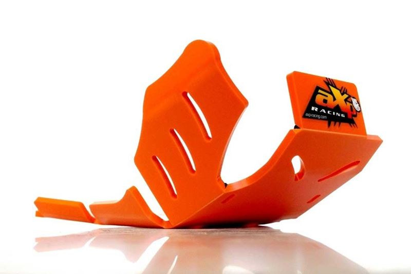 AXP Xtrem Skid Plate for KTM EXC & XC-W Dirt Bikes (Orange)