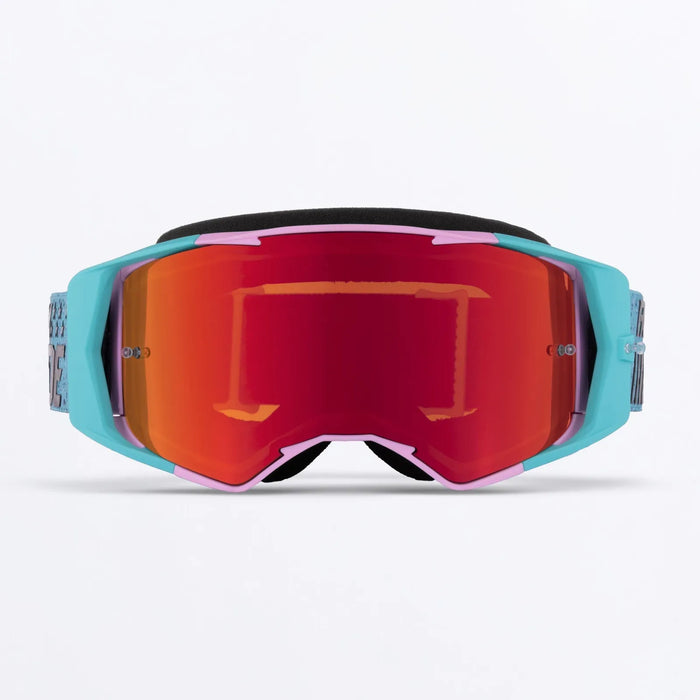 FXR Factory Ride MX Goggle - Pink/Mint Speckle, view 5