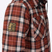 FXR Mens Insulated HD Flannel Jacket - Maroon/Navy, view 6