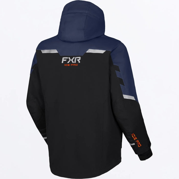 FXR Mens Expedition Pro FX 2-in-1 Jacket - Midnight/Orange, view 3